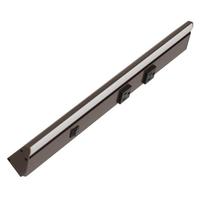 Task Lighting 18.5" 6 watt 120 volt Warm White Bronze LED Lighted Power Strip
